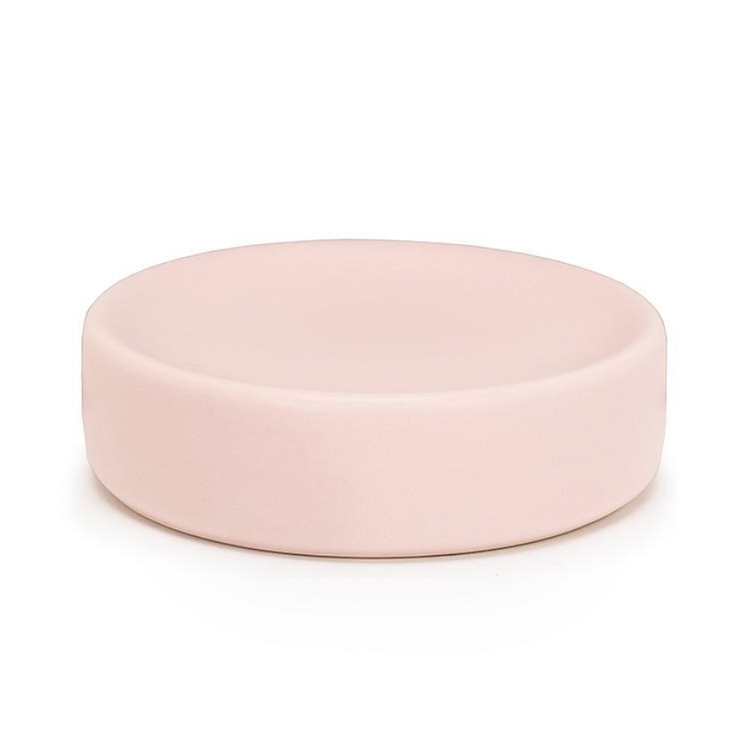 Matte Round Soap Dish