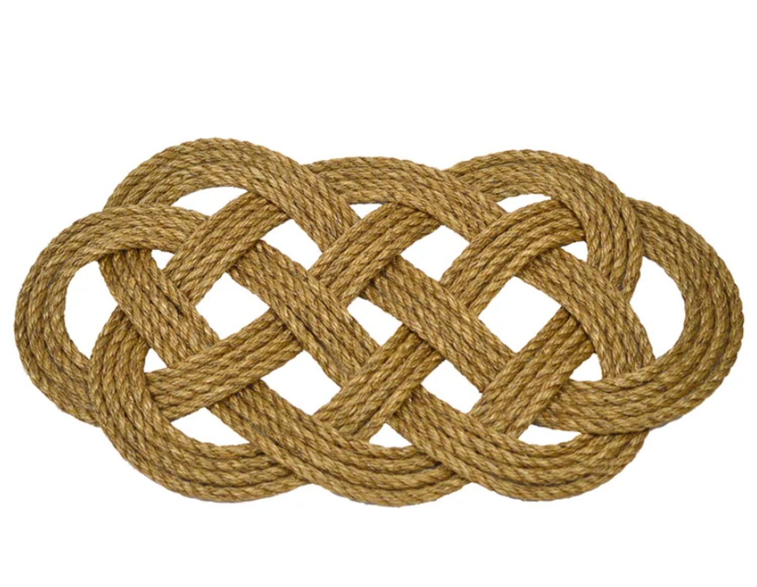 Handcrafted Nautical Rope Mat - Adora Boutique