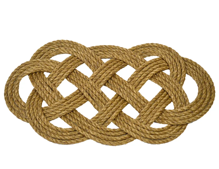 Handcrafted Nautical Rope Mat
