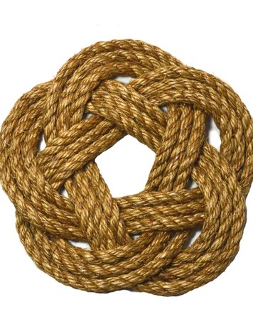 Handcrafted Nautical Rope Trivet