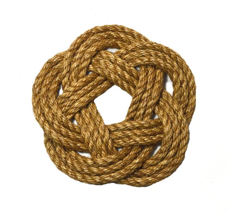 Handcrafted Nautical Rope Trivet