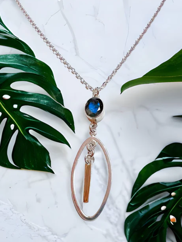 Darcy Necklace Labradorite