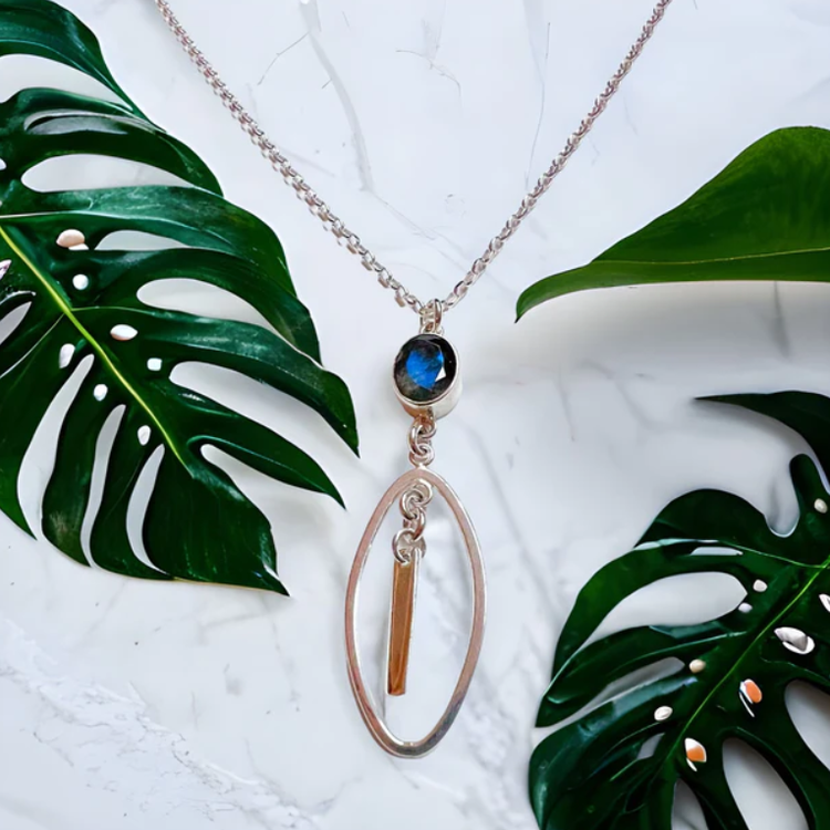 Darcy Necklace Labradorite