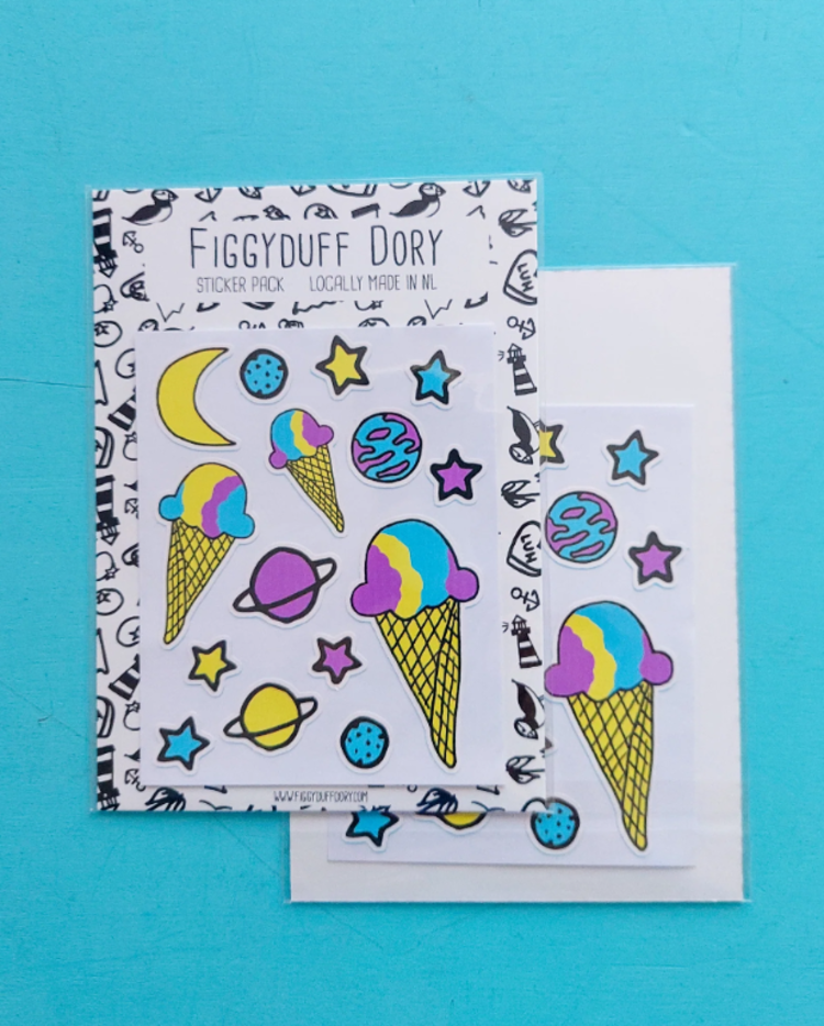 Moon Mist Sticker Pack