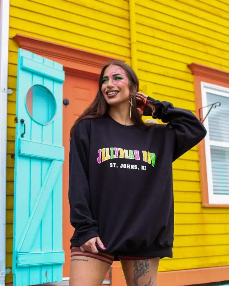 Jellybean Row Unisex Crewneck