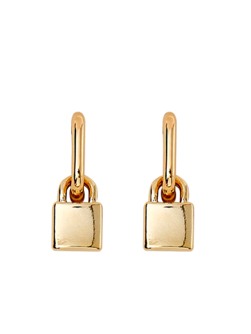 Lock Earrings