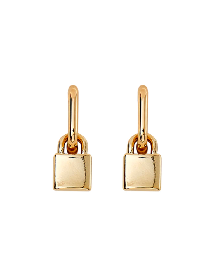 Lock Earrings