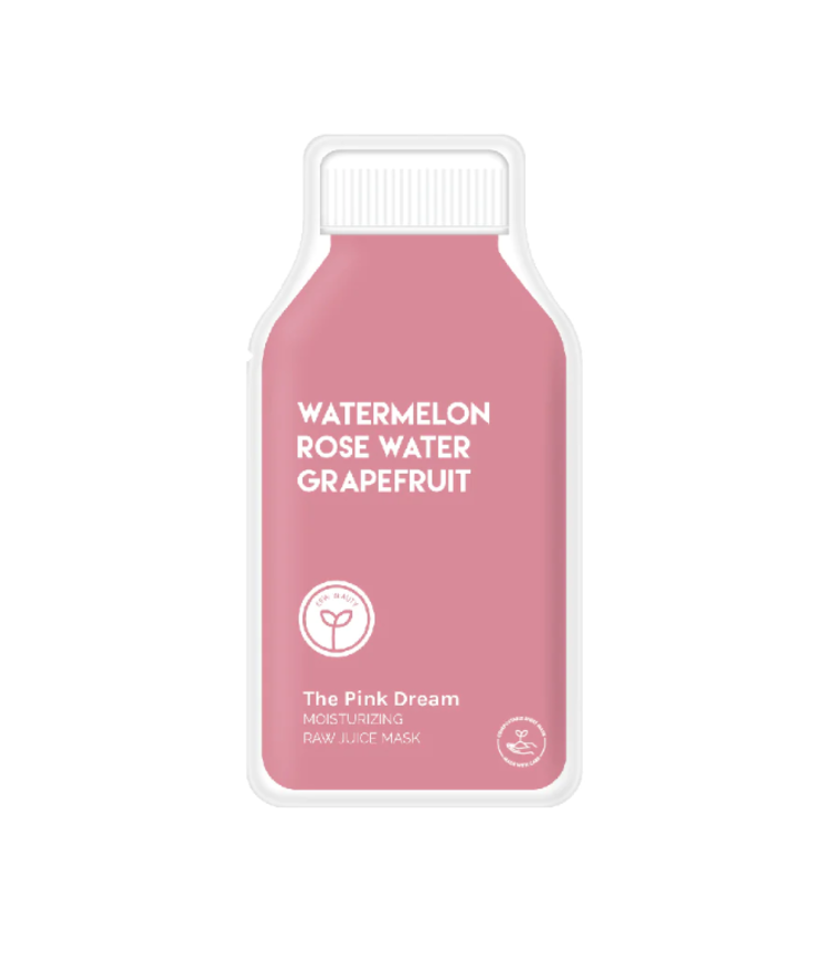 The Pink Dream Moisturizing Raw Juice Sheet Mask