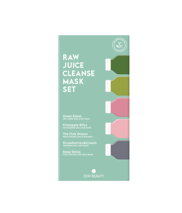 Raw Juice Cleanse Mask Set