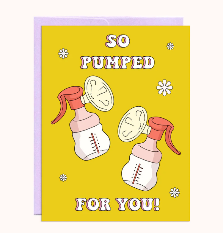 So Pumped for You! Card