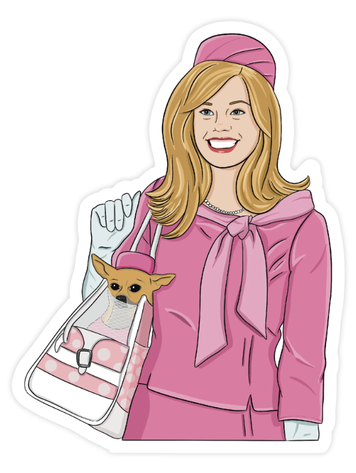 Legally Elle Sticker