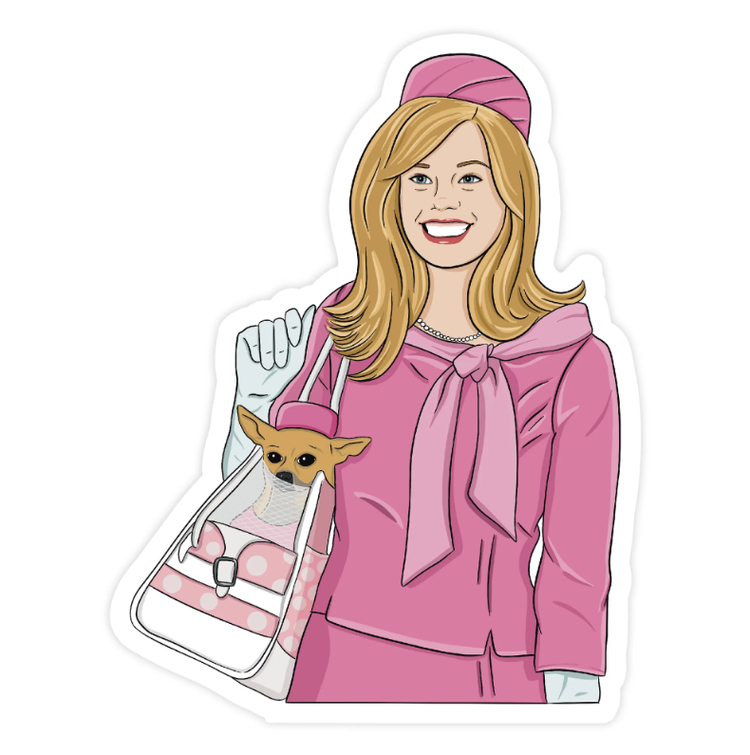 Legally Elle Sticker