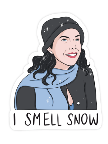 I Smell Snow Sticker