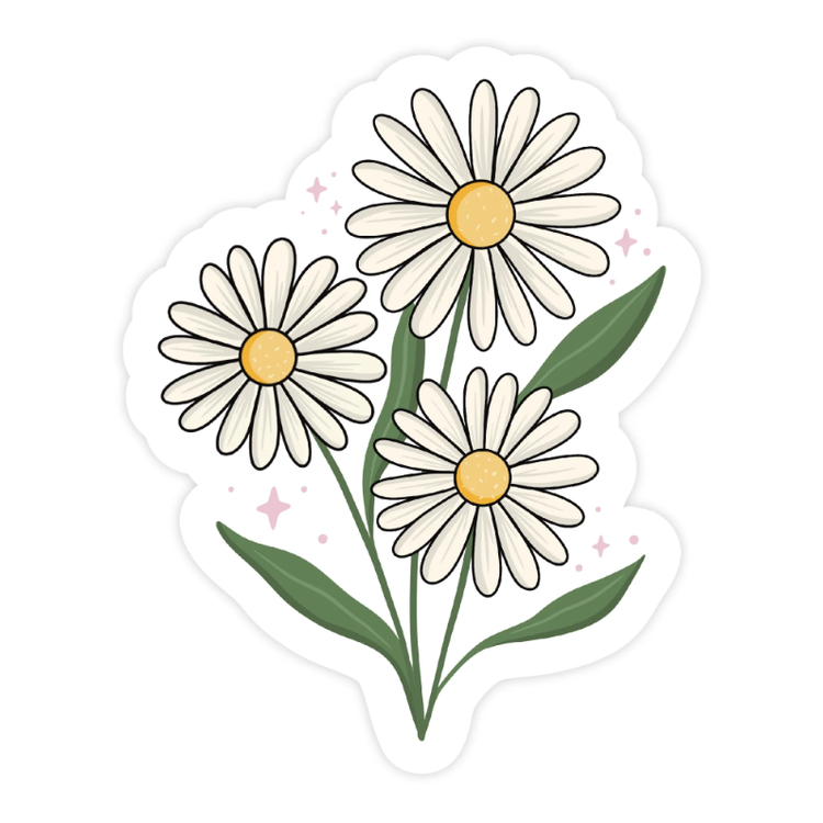 Daisy Sticker