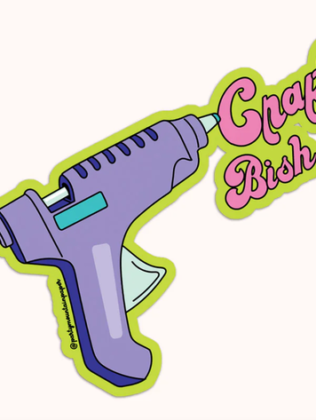 Crafty Bish Sticker