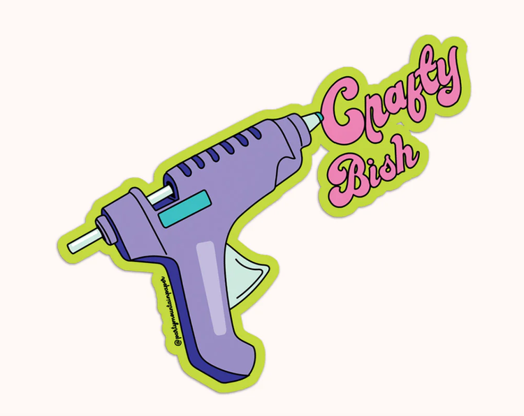 Crafty Bish Sticker