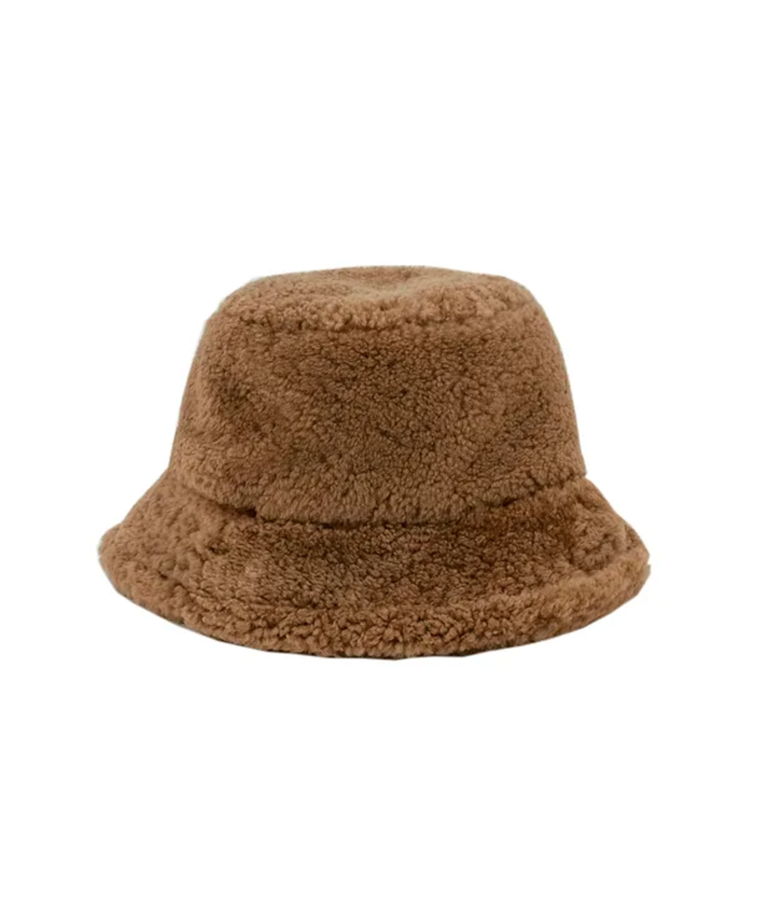 Camel Lambs Wool Bucket Hat M/L - Adora Boutique