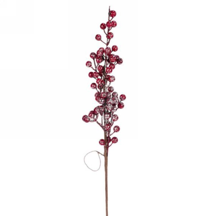 Red Berry & Pinecone Stem