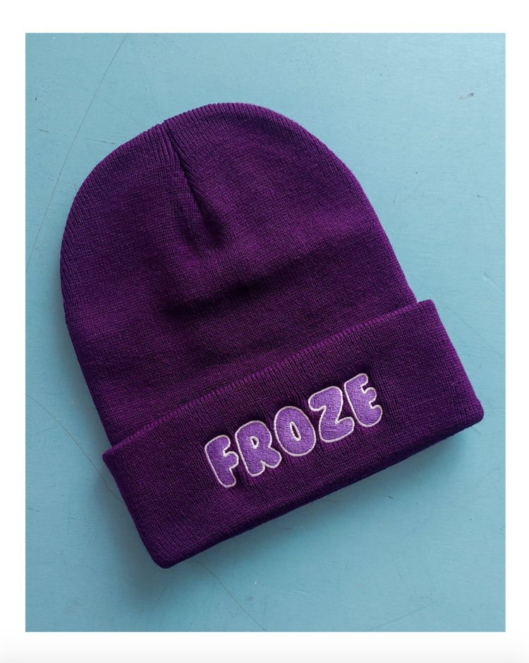 Froze Purple Beanie