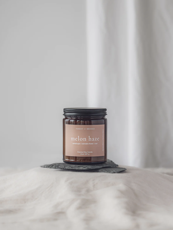 Melon Haze Wooden Wick Candle