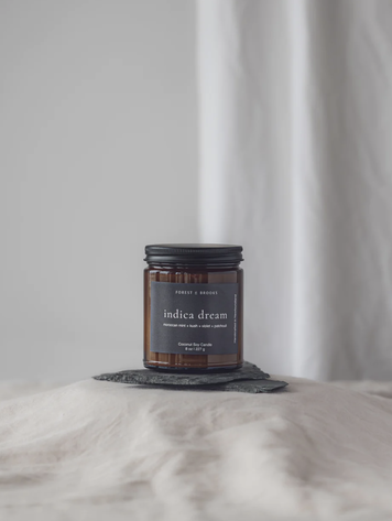 Indica Dream Wooden Wick Candle