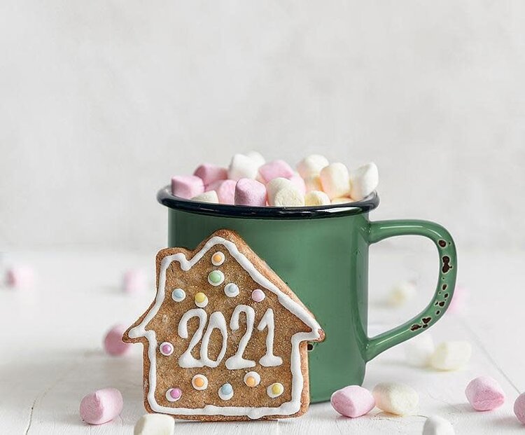 Enamel Look Mug-Forest