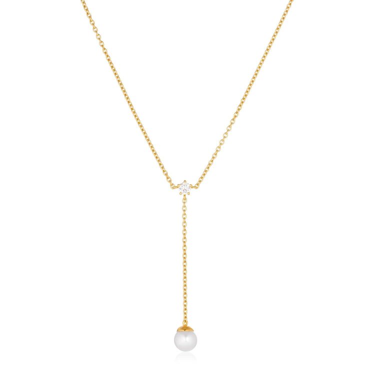 Adria Lungo Necklace Yellow Gold