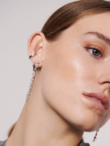 Antella Lungo Earrings Sterling Silver