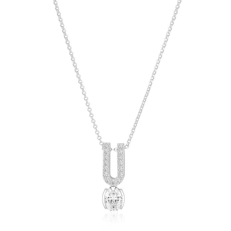 Ellisse Carezza Uno Necklace Sterling Silver