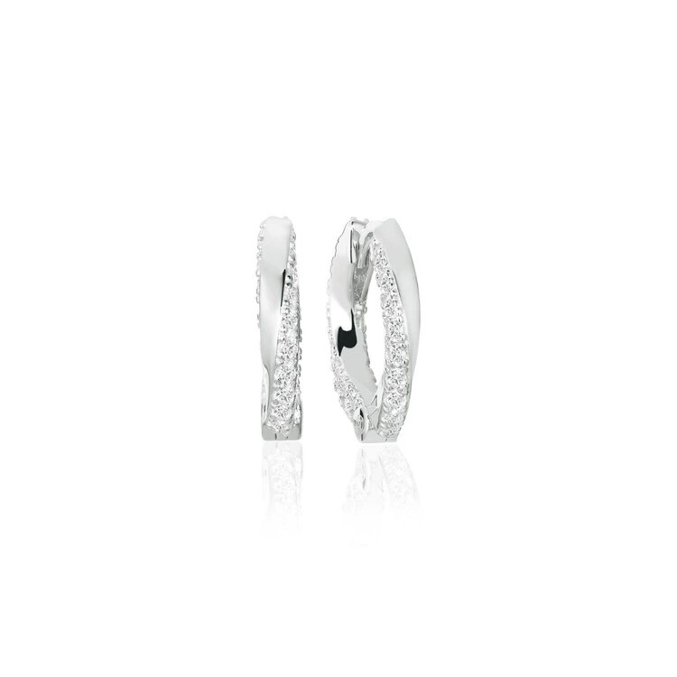 Ferrara Medio Earrings Sterling Silver