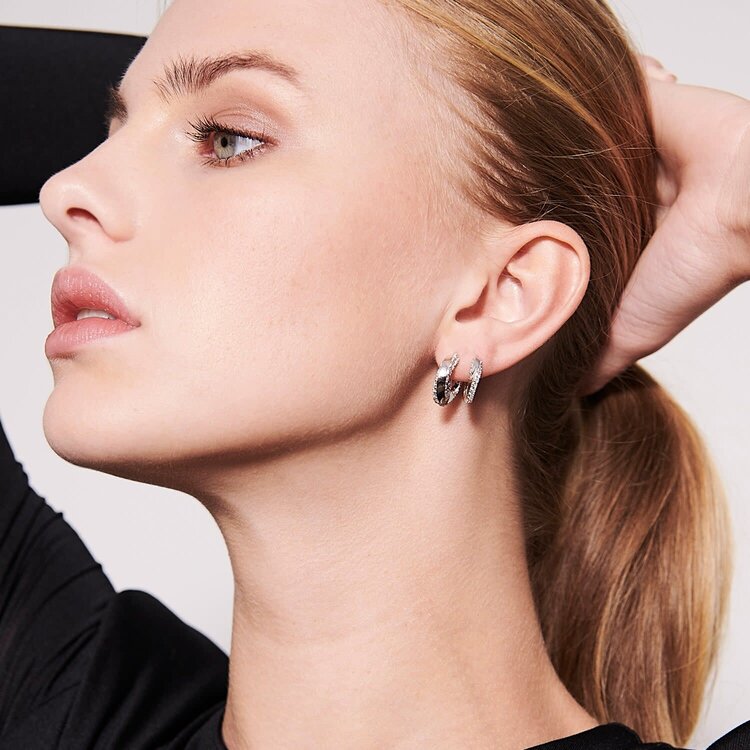 Ferrara Medio Earrings Sterling Silver