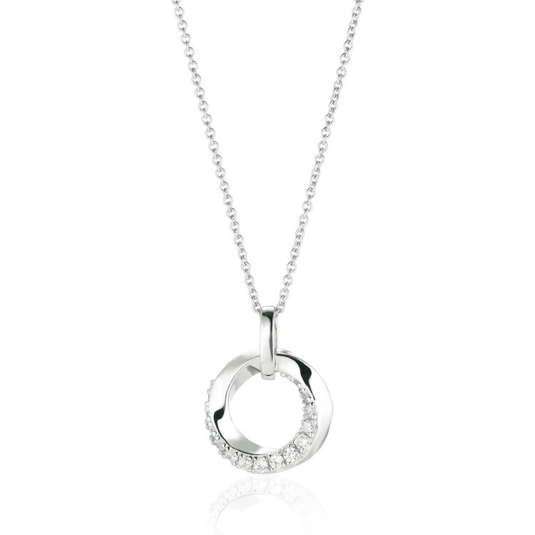 Ferrara Grande Pendant Sterling Silver