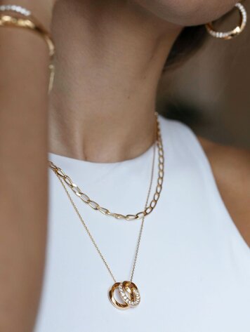 Ferrara Grande Pendant Sterling Silver