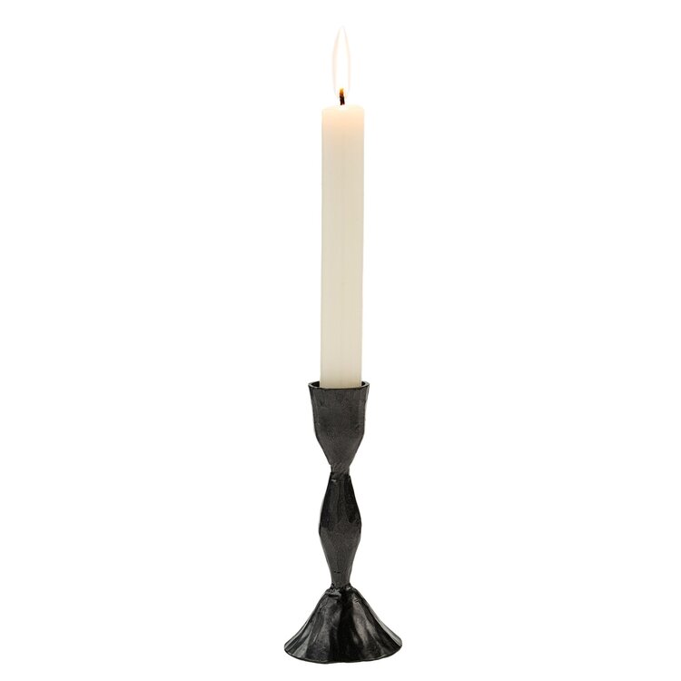 Gunmetal Zora Candlestick