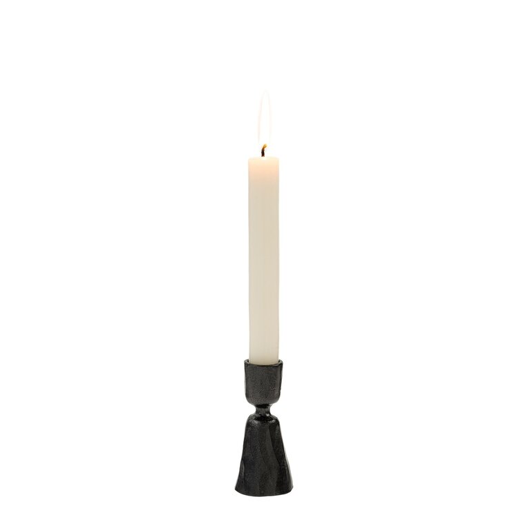 Gunmetal Zora Candlestick