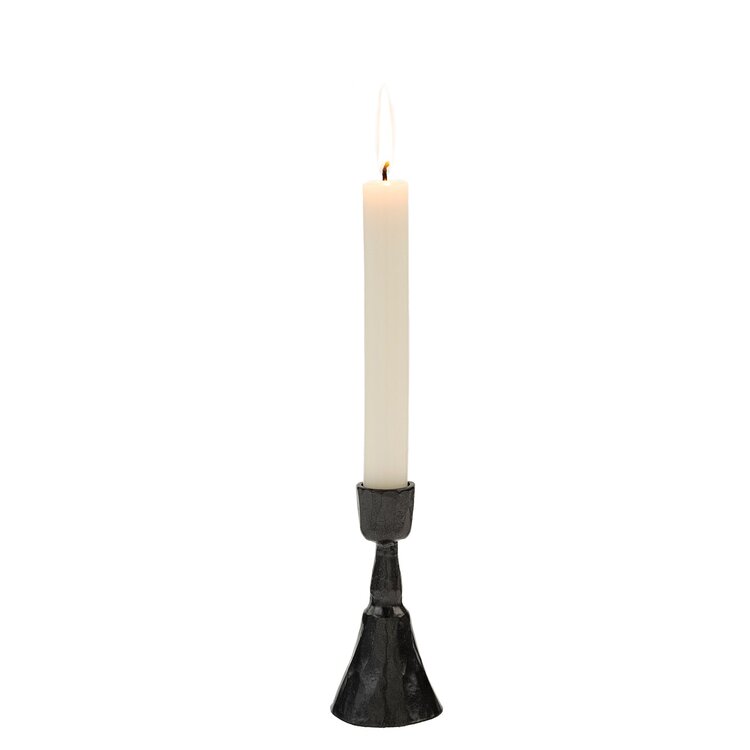 Gunmetal Zora Candlestick