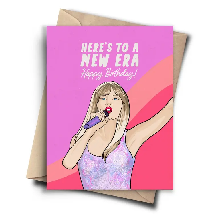 Birthday Era Taylor Card