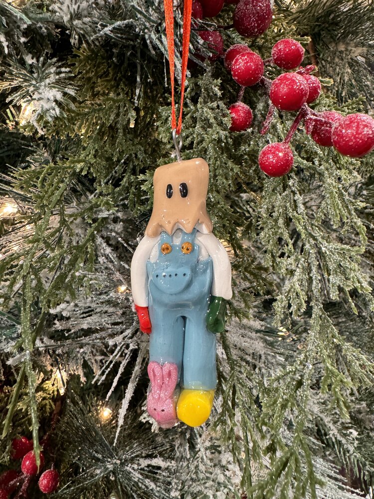 Pink Bunny Slipper Mummer