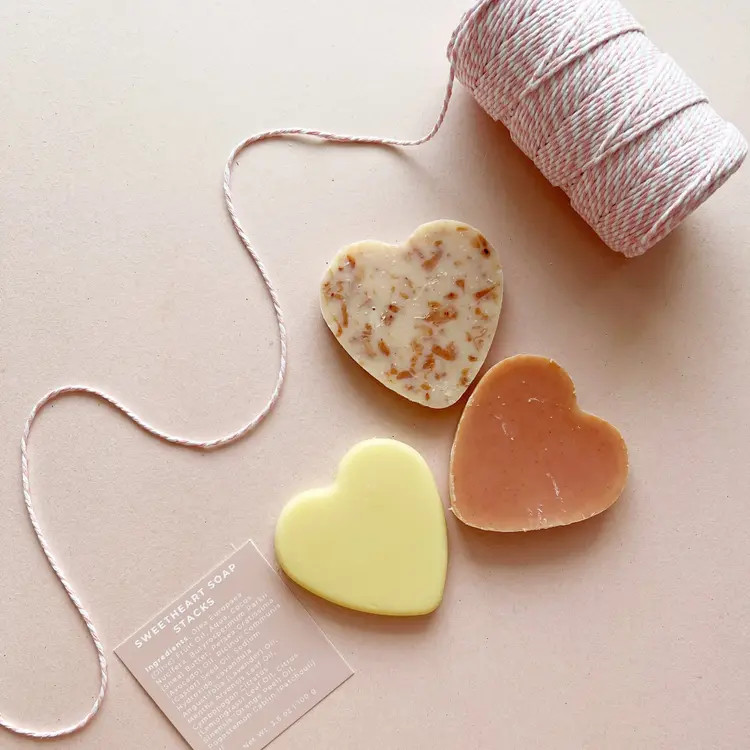 Sweetheart Soap Stack