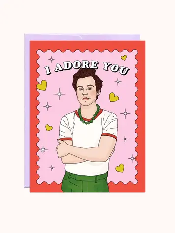 Harry Adore You Card