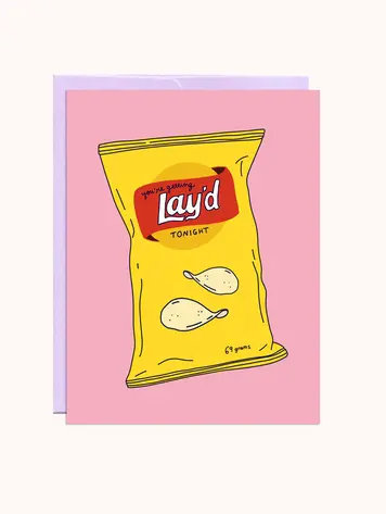 Lay'd Tonight Card