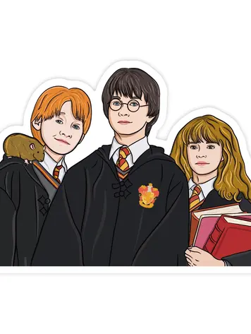 Magical Trio Sticker