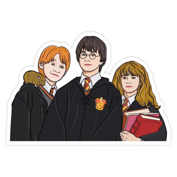 Magical Trio Sticker