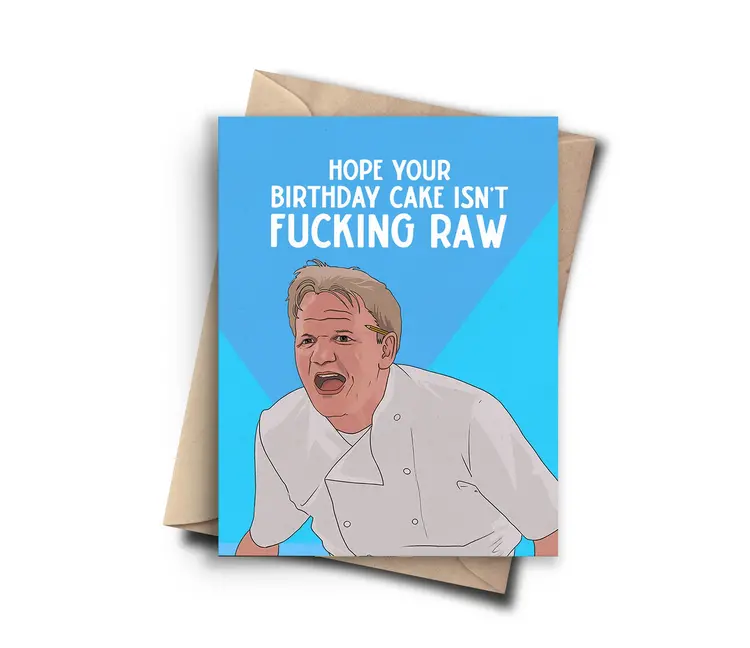 Birthday Cake Ramsay Card