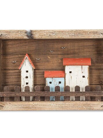 Small Houses Wall Decor