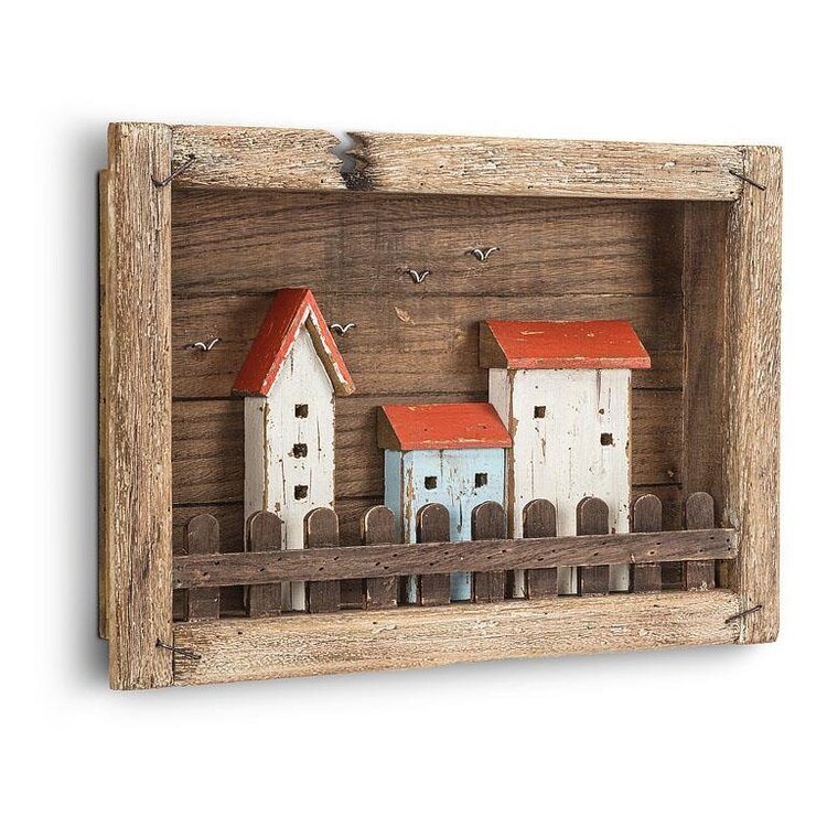 Small Houses Wall Decor