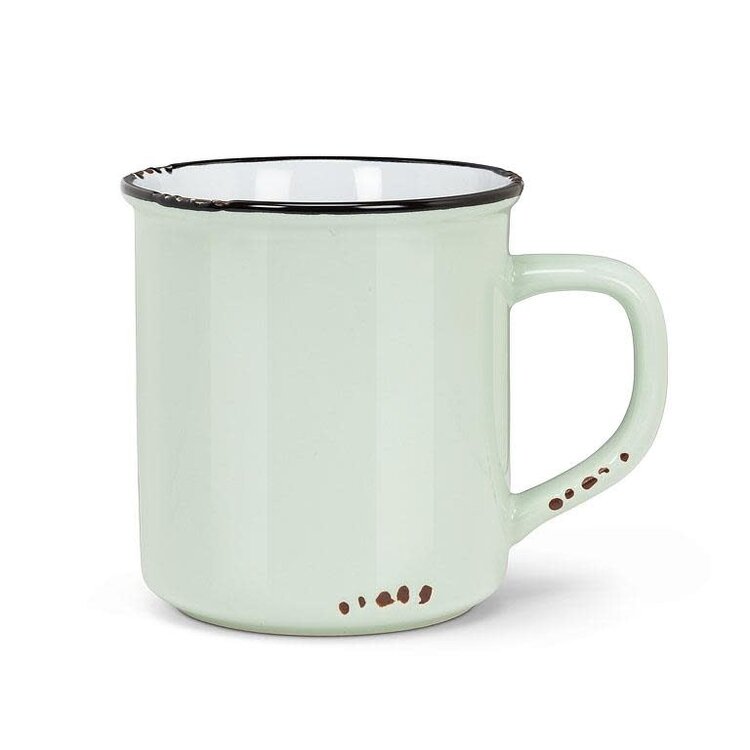 Enamel Look Mug-Mint