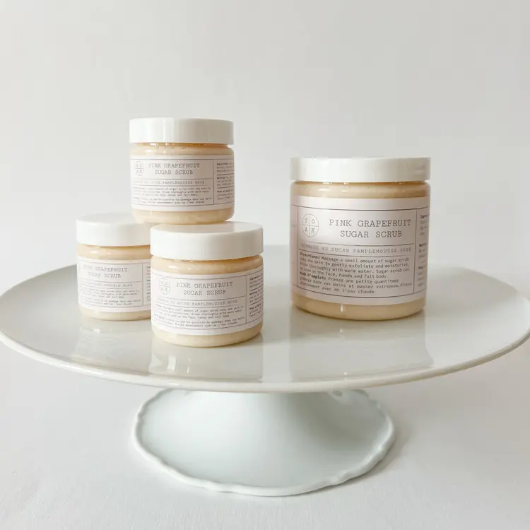 Mini Pink Grapefruit Sugar Scrub 2oz
