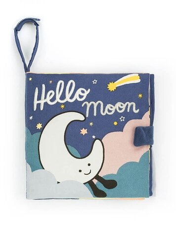 Jellycat Inc Hello Moon Fabric Book