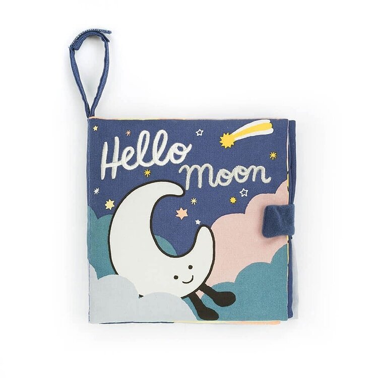 Jellycat Inc Hello Moon Fabric Book